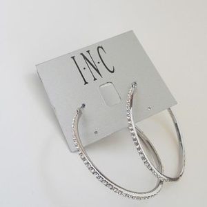 INC big hoop earrings